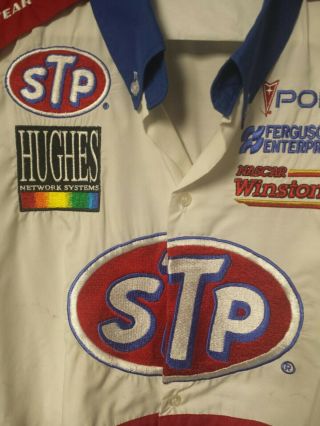 Vintage Richard Petty Racing team pit crew uniform shirt STP VERY RARE. 3