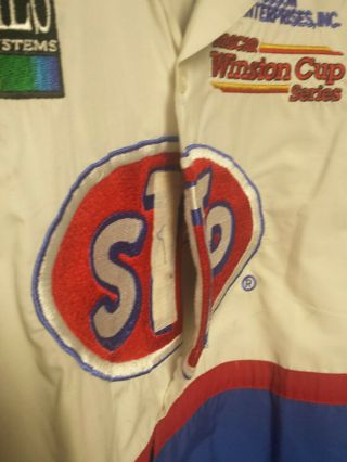 Vintage Richard Petty Racing team pit crew uniform shirt STP VERY RARE. 4
