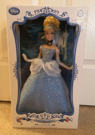 Rare Disney Store Limited Edition Cinderella Doll 17 Inch