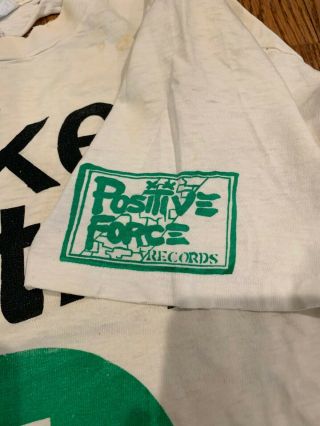 VTG 1987 TOKEN ENTRY Tour Shirt Agnostic Front Cro Mags Bad Brains Warzone NYHC 3