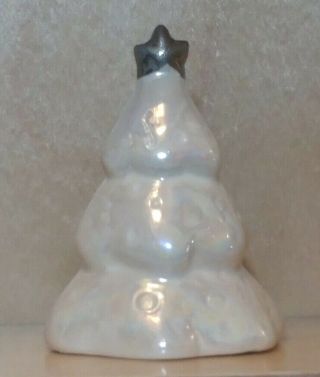 Nora Fleming Pearl Christmas Tree Mini,  Retired & Limited Edition,  Rare & Htf P1