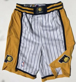 Vtg Indiana Pacers 90s Champion NBA Game Shorts Size 36 Player Edition 1998 1999 2