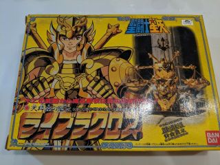 Bandai Saint Seiya Vintage 1987 /gold Cloth/ Libra/ Action Figure