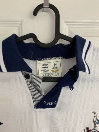 tottenham hotspur Spurs shirt Vintage UMBRO size L FA Cup Final 5