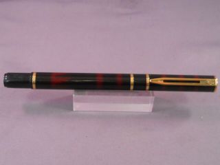 Waterman Vintage Red Marble Laureat Fountain Pen - - fine point 3