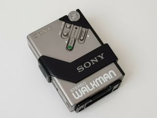 EXTREMELY RARE SONY WALKMAN PERSONAL CASSETTE PLAYER WM - 2 WM - II 3