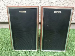 Pair (2) Pioneer Cs - 51 Speakers.  Vintage 20 Watts 16 Ohm Model