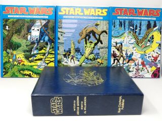 Star Wars Book Set Rare Limited Edition Signed And Numbered Graphic Hardcover