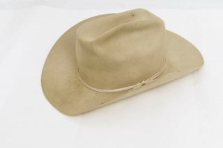 Vintage John B Stetson No.  1 Quality Rancher Style Western Hat - 7 3/8 (23 1/8)