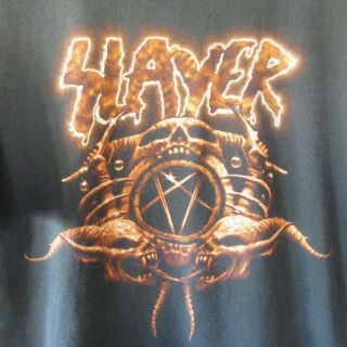 Vintage 1998 90s Slayer T Shirt Xl X Large Diabolus On Tour Concert Demon Skull