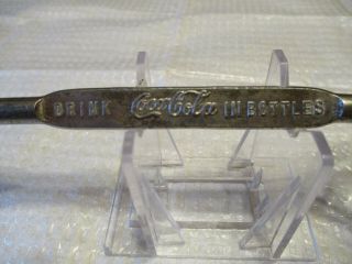 Vintage 1915 - 1940 Drink COCA COLA In Bottles Ice Pick Opener 3