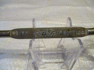 Vintage 1915 - 1940 Drink COCA COLA In Bottles Ice Pick Opener 4