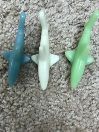 Three Vintage Great White Shark Bites,  Fruit Snacks Gummy Toys 6