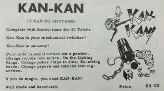 Vintage MAK Magic Kan Kan Can Trick 2