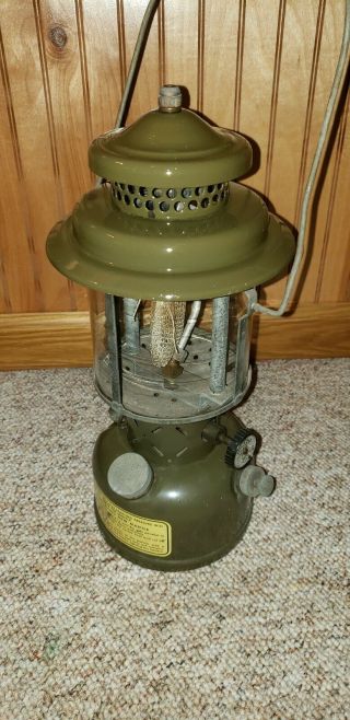 Vintage Coleman Military Lantern 1958 Lamp, .