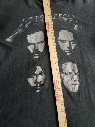 Rare: Vintage & Authentic 1991 Metallica Tour Shirt (l)