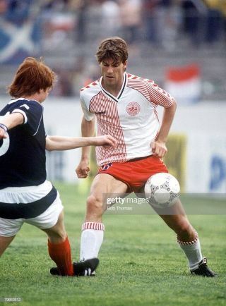 Retro Denmark Hummel Away Football Shirt 1986 Mexico World Cup Vintage L / XL 7