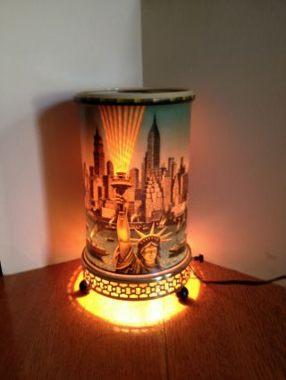 1957?58? Econolite Rare Statue Of Liberty Motion Lamp