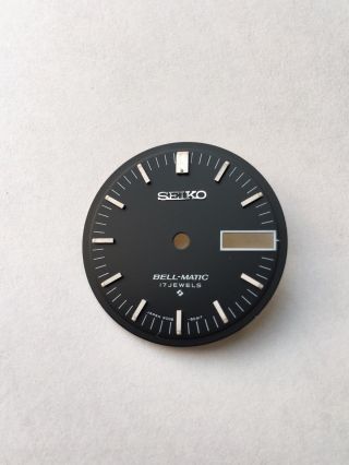 Black Nos Seiko 4006 - 6041 Bellmatic Vintage Dial Very Rare