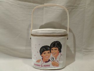 Donny And Marie Vintage Vinyl Aladdin Lunch Box 1977