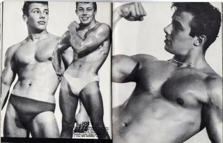 VINTAGE CHAMP JUNE 1963 MALE BEEFCAKE PHYSIQUE MAG SPORTS WRESTLING GAY INT 8