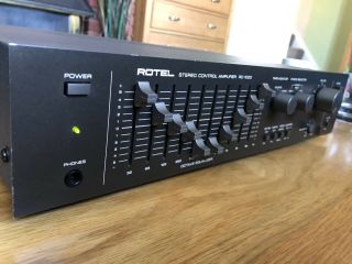 Rare Vintage ROTEL RC - 1000 Control Pre - Amp equalizer with MM & MC phono 2