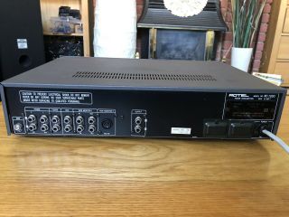 Rare Vintage ROTEL RC - 1000 Control Pre - Amp equalizer with MM & MC phono 7