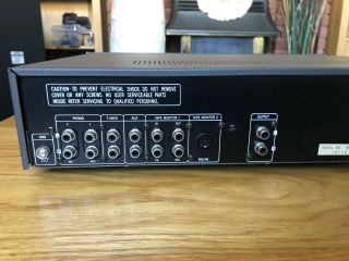 Rare Vintage ROTEL RC - 1000 Control Pre - Amp equalizer with MM & MC phono 8