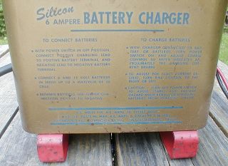 Vintage Old Rare Marquette Battery Charger Model 36 - 100 6 & 12 Volt Restore 3