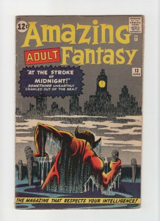Adult Fantasy 13 Vintage Marvel Atlas Pre - Hero Horror Ditko Monster 12c