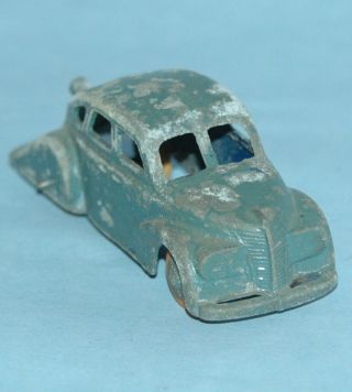 Vintage 1937 Usa Dowst Tootsietoy Lincoln Zephyr 6016 Repainted Good