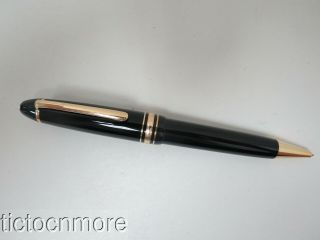 Vintage Montblanc Meisterstuck No.  161 Black Ballpoint Pen No.  Mg1149999