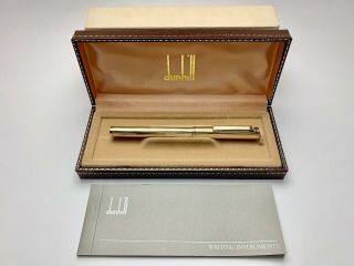 Vintage Dunhill Gemline Gold Filled Fountain Pen (near)