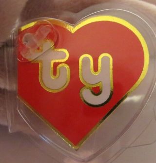 Authenticated Ty Beanie Baby 2nd Gen TAN INKY 