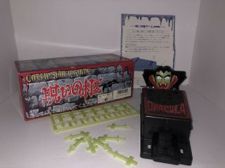 Vintage Dracula Coffin Game 1980 Vintage Monster Toys Rare Japanese G.  I.  D