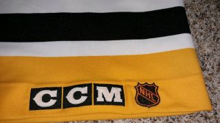 VTG 90 ' s CCM Pittsburgh Penguins Jaromir Jagr Size 52 Stitched Jersey 7