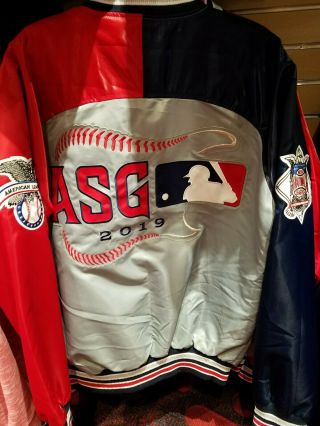 MLB Starter JACKET 2019 All Star Game CLEVELAND INDIANS Limited RARE L 4