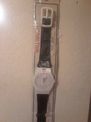 Vintage 80s Electro - Optix Wall Watch Wristwatch Wall Decor 57 " Long Rare