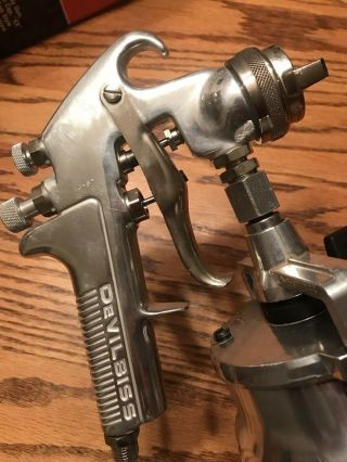 DeVilbiss JGA Spray Gun w/ Drip Cup Vintage 4
