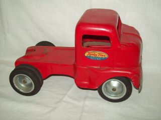 Vintage Tonka Toys Mound Metalcraft Inc.  Pressed Steel Semi Truck Cab Only Vtg