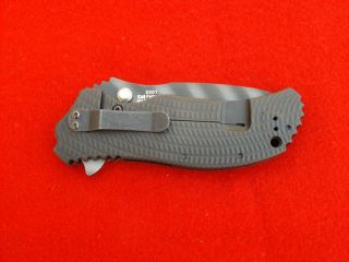 Rare Zero Tolerance ZT 0301 Strider Ken Onion Titanium S30V Flipper Knife 6