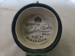 Vintage Ring Box " Goldsmith Rankin & Forbes 84 King St.  Kilmarnock