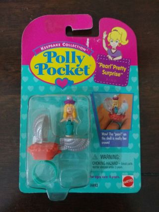 Very Rare Polly Pocket " Pearl " Pretty Surprise