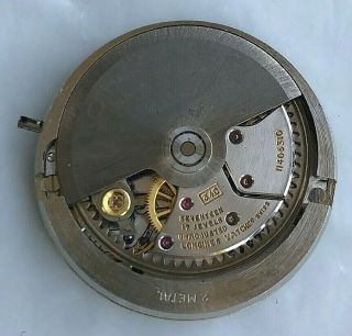 Vintage 10 K Gold Fi.  Longines Admiral 1200 Swiss Automatic Movement,  Cal.  340