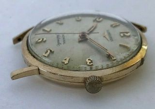 Vintage 10 K Gold fi.  Longines Admiral 1200 Swiss automatic movement,  cal.  340 4