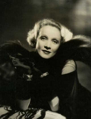Marlene Dietrich Alluring 1932 Vintage Shanghai Express Photograph Mysterious 3