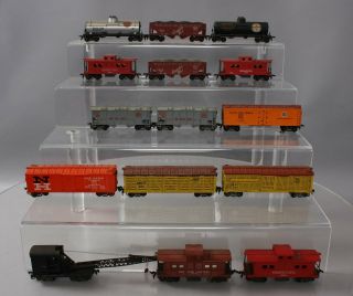 American Flyer Ho Scale Assorted Vintage Freight Cars [15]