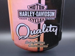 Harley Davidson Authorized Service Wall Thermometer Farenheit/Celsius Vtg style 4