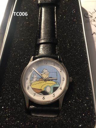 5 X Tintin Globe Trotter - Herge / Moulinsart Citime Watch - 1994 - RARE 3