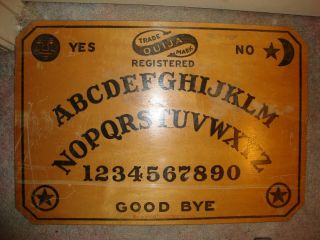 Wooden Ouija Board William Fuld Baltimore Vintage Haunted